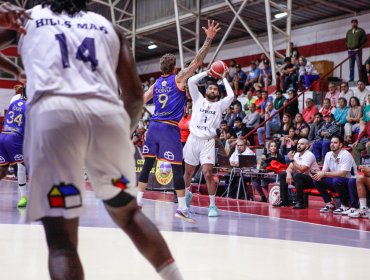 Los Leones de Quilpué trepan al tercer lugar de la Liga de Básquetbol a semanas de los playoffs