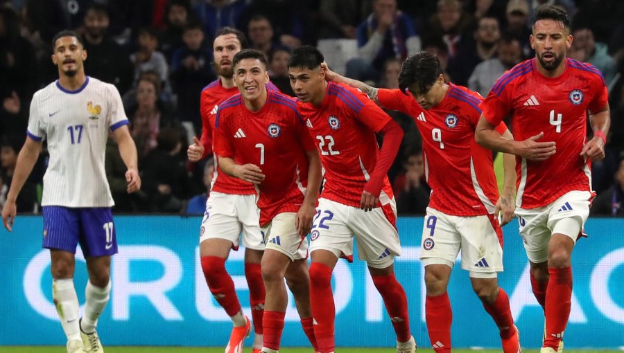 Darío Osorio calificó como "un sueño" su primer gol con Chile en ajustada derrota ante Francia