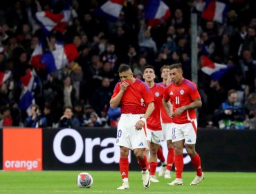 Un combativo Chile cayó ajustadamente ante Francia en amistoso por fecha FIFA