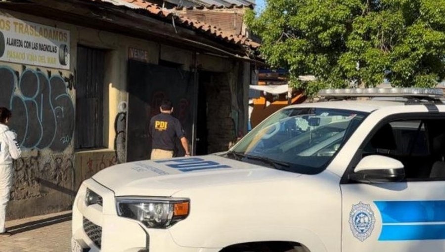 Un muerto y tres heridos dejó ataque a balazos a una vivienda en Coelemu