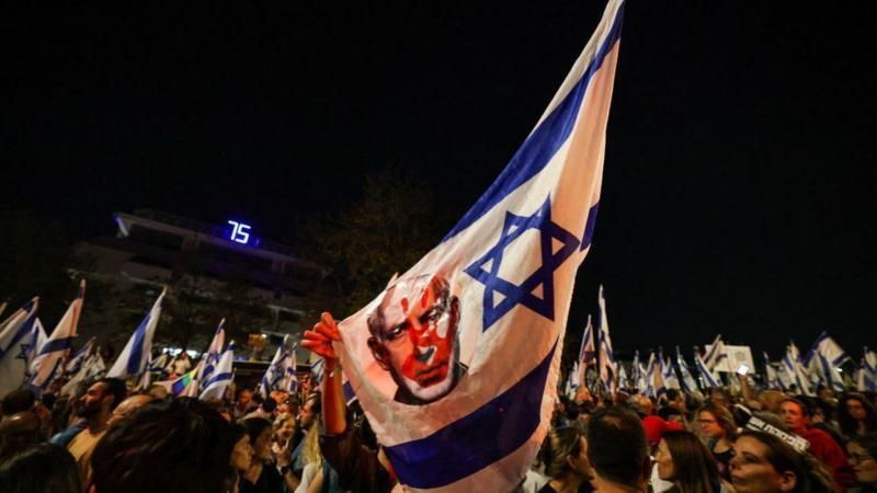 Protestas en Israel: el país se divide entre apoyar o destituir a Benjamin Netanyahu