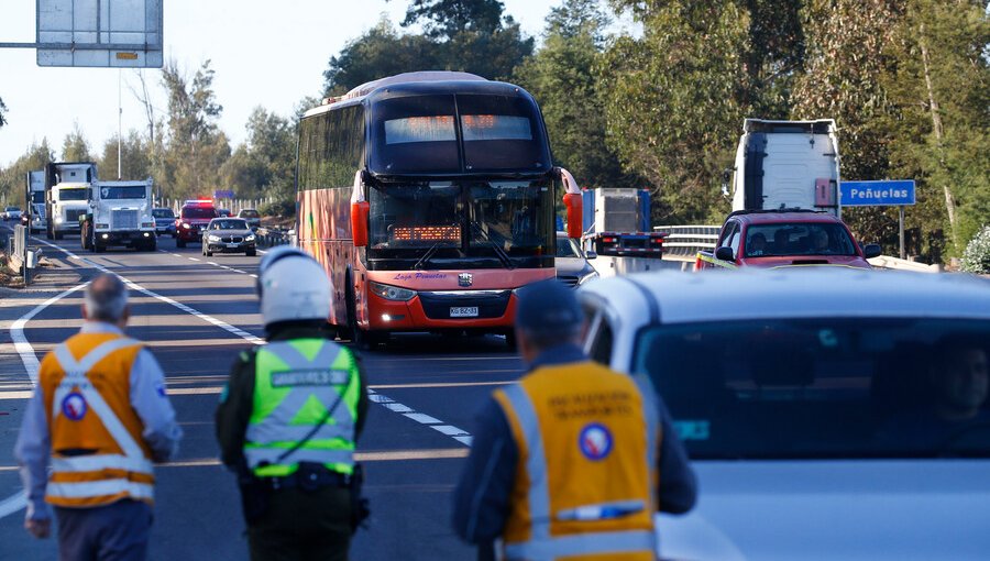 Balance fin de semana largo: accidentes carreteros disminuyen un 15% respecto al año anterior