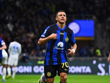 Alexis Sánchez anotó un gol en triunfo del Inter que se acerca más al Scudetto en Italia