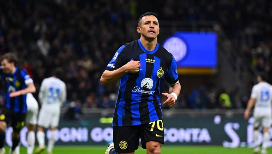 Alexis Sánchez anotó un gol en triunfo del Inter que se acerca más al Scudetto en Italia