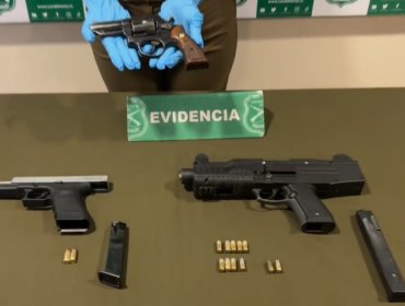 Incautan armamento con encargo por robo y municiones en fiscalización en población La Victoria