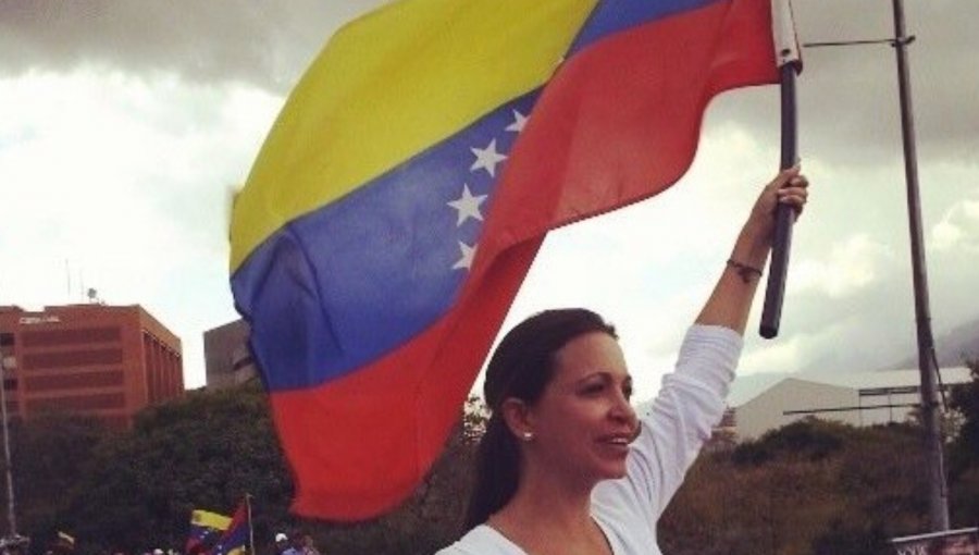 Líder opositora María Corina Machado llama a una "protesta mundial" contra Maduro por bloqueo electoral en Venezuela