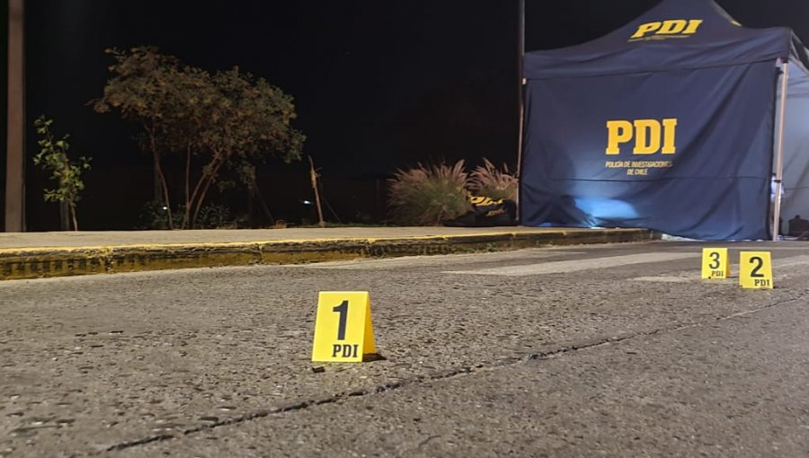 Brutal homicidio en el Cerro Mayaca en Quillota: Bajó de un auto y le disparó 5 veces a su acompañante