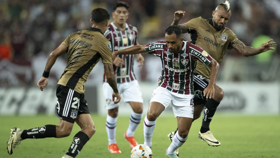 Un aguerrido Colo-Colo cayó en su visita a Fluminense por la segunda fecha de la fase grupal de Copa Libertadores