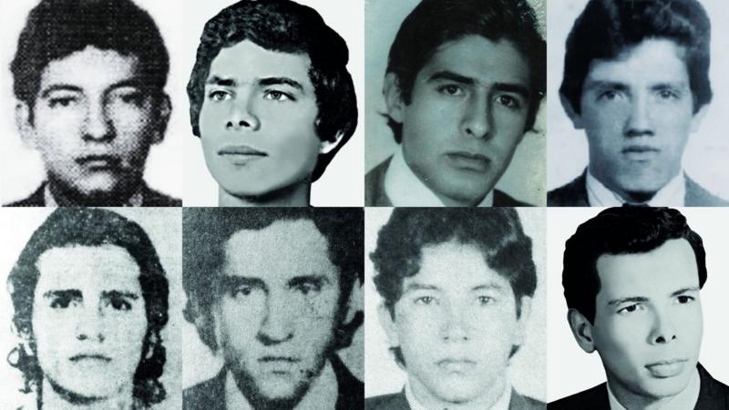 Ocho estudiantes colombianos desaparecidos por la policía en los 80 recibirán un título universitario