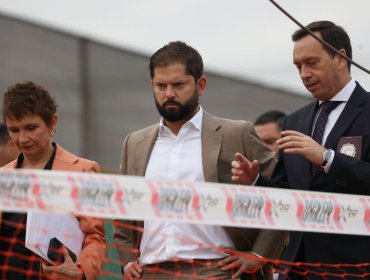 Presidente Boric da inicio a obras de nuevo edificio de la Jefatura Nacional de Inteligencia Policial de la PDI