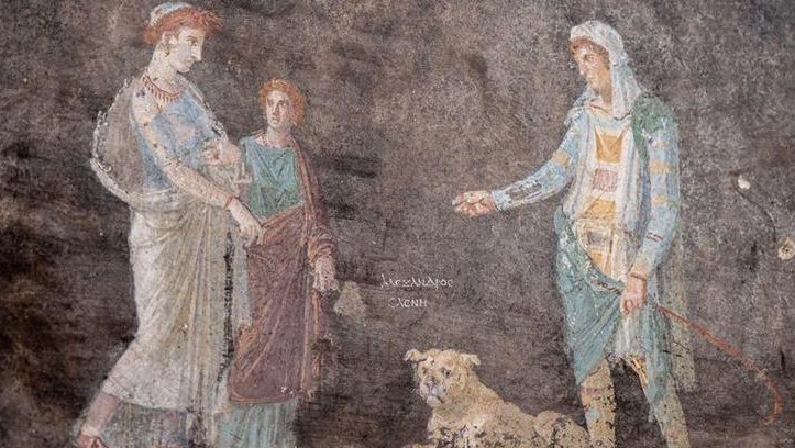 Descubren hermosos murales y obras de arte en una nueva excavación en Pompeya