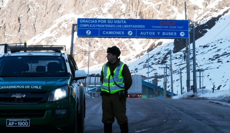 Por condiciones climáticas complejas, suspenden en forma preventiva tránsito internacional en el Sistema Integrado Cristo Redentor