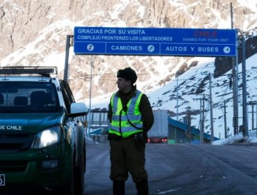 Por condiciones climáticas complejas, suspenden en forma preventiva tránsito internacional en el Sistema Integrado Cristo Redentor