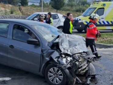 Colisión frontal deja una víctima fatal en costanera que une Concepción con Chiguayante