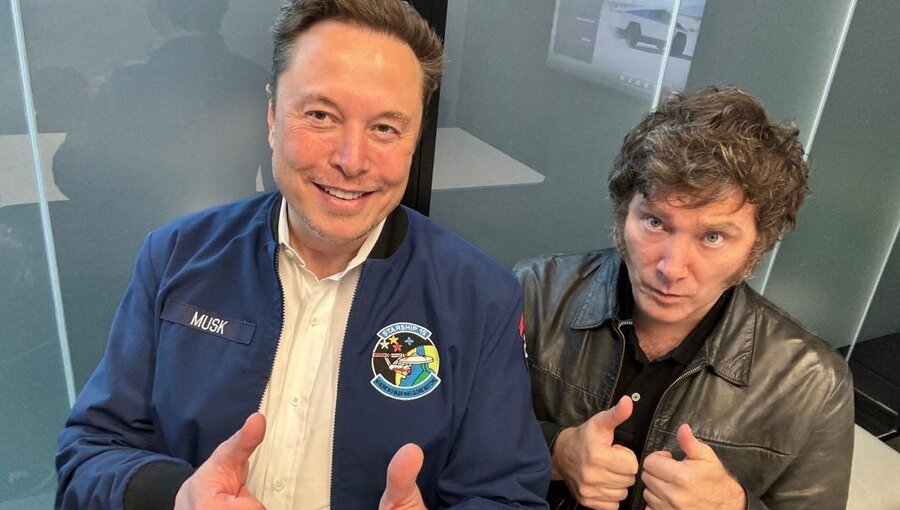 Elon Musk promete inversiones en el litio de Argentina tras recibir al Presidente Milei en Texas