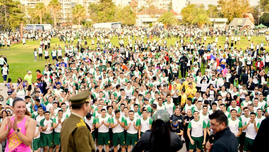 Corrida Aniversario de Carabineros tuvo homenaje a Teniente Sánchez