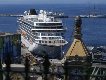 Temporada de cruceros en Valparaíso finaliza con aumento del 30% de visitantes