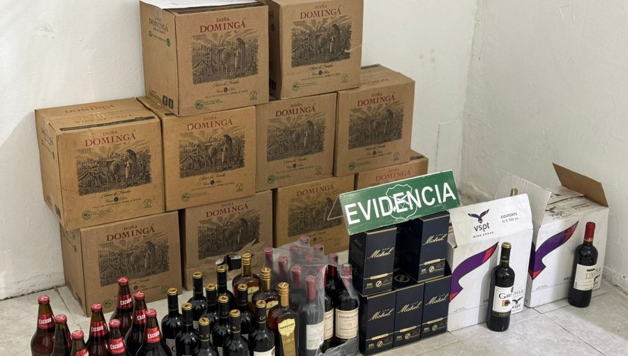 Casi 7 mil bebidas alcohólicas han sido decomisadas este año en Valparaíso: 49 locales se han clausurado por venta ilegal