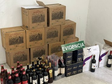 Casi 7 mil bebidas alcohólicas han sido decomisadas este año en Valparaíso: 49 locales se han clausurado por venta ilegal