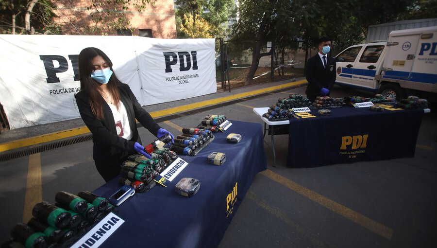 PDI realiza el mayor decomiso de ketamina de su historia: Incautan 84 kilos de la droga avaluada en $1.200 millones