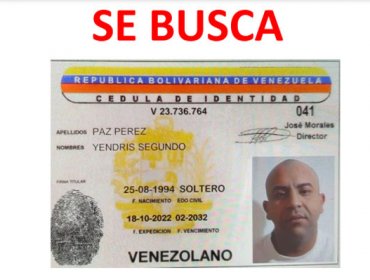 Prófugo por asesinato del mayor Emmanuel Sánchez habría escapado del país