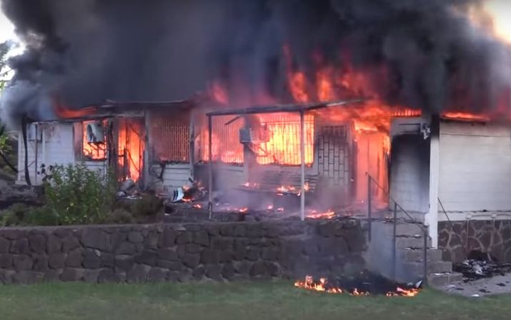 Condenan a imputados por homicidio frustrado e incendio del Juzgado de Letras y Garantía de Rapa Nui