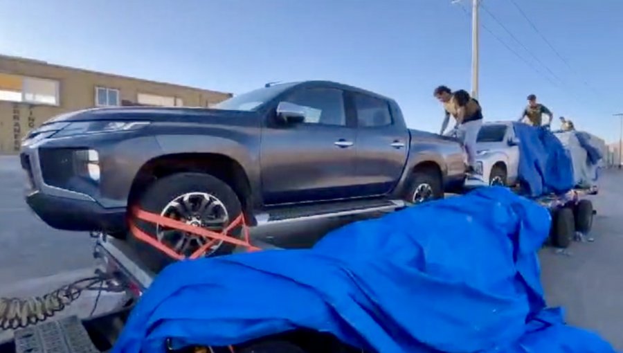 Tres camionetas robadas en Viña del Mar fueron recuperadas en Alto Hospicio: pretendían pasar la frontera con Bolivia