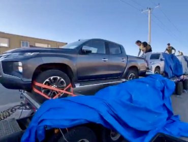 Tres camionetas robadas en Viña del Mar fueron recuperadas en Alto Hospicio: pretendían pasar la frontera con Bolivia