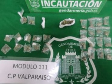 Allanamientos simultáneos en cárceles de Valparaíso, Quillota y San Antonio permiten incautar celulares, armas blancas y drogas
