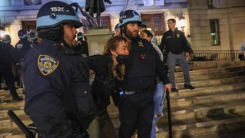 Amnistía Internacional condena "represión policial" en manifestaciones propalestinas en universidades de Estados Unidos