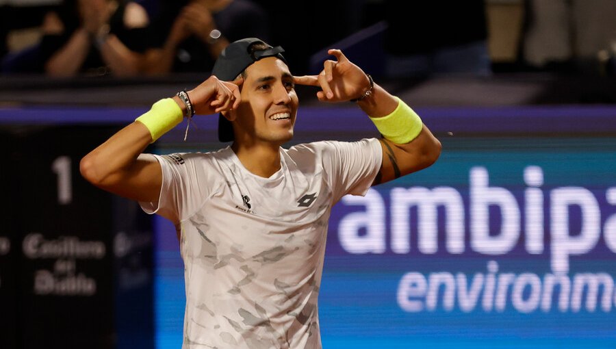 Alejandro Tabilo gana su segundo partido del día y se instala en semifinales del Aix-en-Provence de Francia