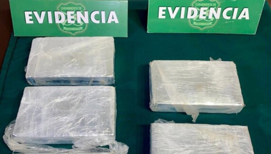 Tres ciudadanos bolivianos son sorprendidos con más de 5 kilos de cocaína en barrio Franklin