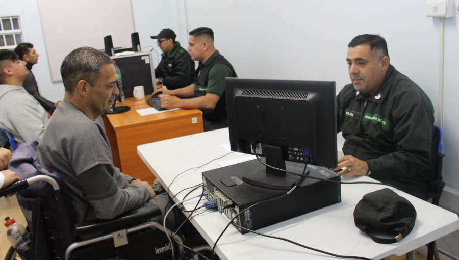 Totalidad de la población penal de la región de Valparaíso respondió a preguntas del Censo