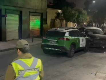 Cuatro detenidos deja ataque a balazos a casa en La Cisterna: Impactaron con carro policial en su huida