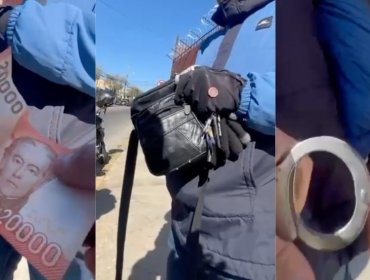 Ciudadano extranjero es detenido por cohecho al ofrecer $20 mil para evitar multa a Carabineros en Playa Ancha