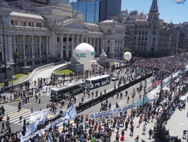 Argentina atravesará por un nuevo paro nacional este jueves para rechazar las medidas económicas de Milei