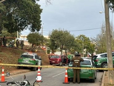 Operativo de Carabineros termina con un fallecido y un detenido en la parte alta de Viña del Mar