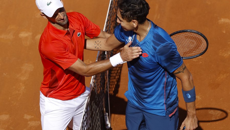 “Inolvidable": la emoción de Tabilo tras eliminar a Djokovic en Roma