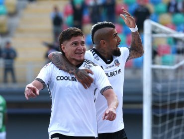 Damián Pizarro brilló con un doblete cómodo triunfo de Colo Colo sobre Audax