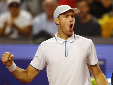 Nicolás Jarry gana duro partido y se suma a Alejandro Tabilo en los octavos de final del Masters 1000 de Roma