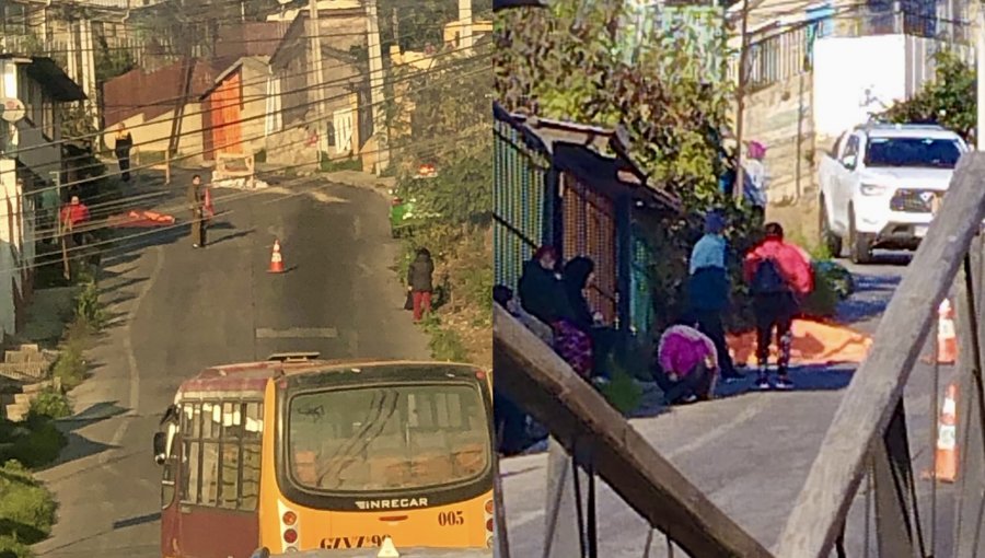 Adolescente de 14 años falleció tras ser atropellado por un microbús en el cerro Cordillera de Valparaíso: chofer se dio a la fuga