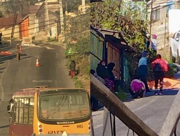 Detienen a conductor de microbús que dio muerte a menor de 14 años en el cerro Cordillera de Valparaíso