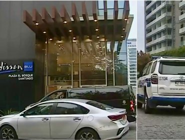 Mujer muere al caer desde ascensor de reconocido hotel en Las Condes
