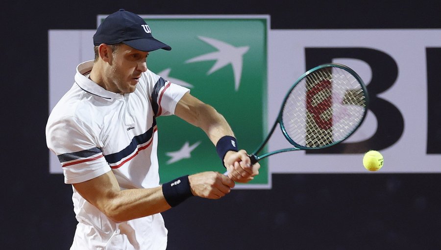 Nicolás Jarry remonta ante Stefanos Tsitsipas y avanza a semifinales del Masters 1.000 de Roma