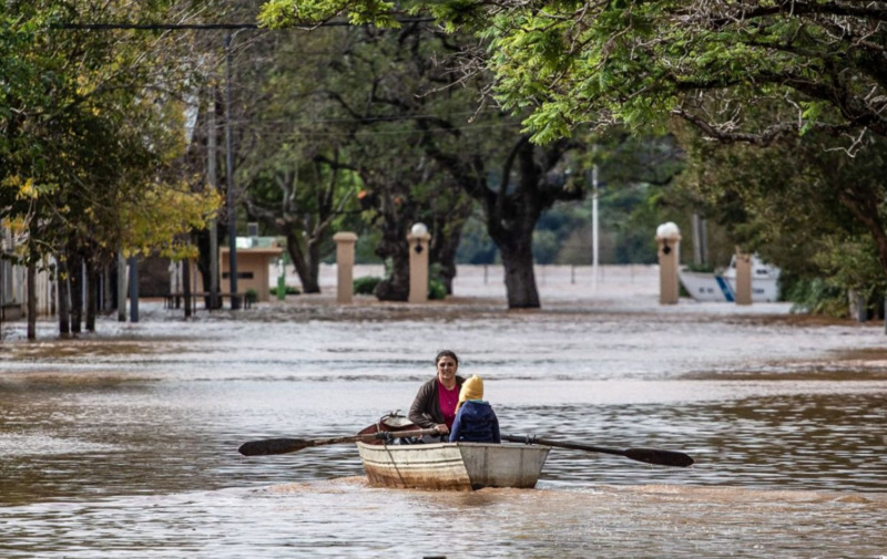 "Nunca hubo tanto daño económico por un evento climático": Las colosales pérdidas causadas por las inundaciones en el sur de Brasil