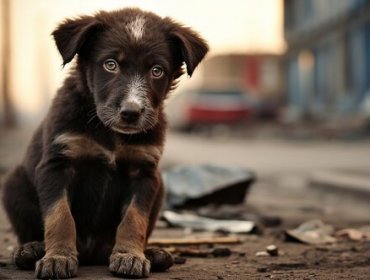 Acusado de cortarle la cola a un cachorro de dos meses sufrió feroz golpiza en Valparaíso