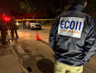 Investigan nuevo homicidio en La Pintana: Ataque a balazos en la vía pública deja un fallecido