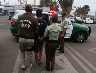 Persecución policial tras ataque a peatón termina con cuatro detenidos en Conchalí