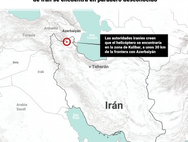 Helicóptero del presidente iraní Ebrahim Raisi sigue inubicable