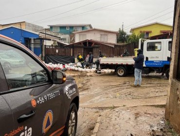 Sistema frontal en Viña del Mar ha "generado afectaciones medianas" y no se han reportado "emergencias de consideración"